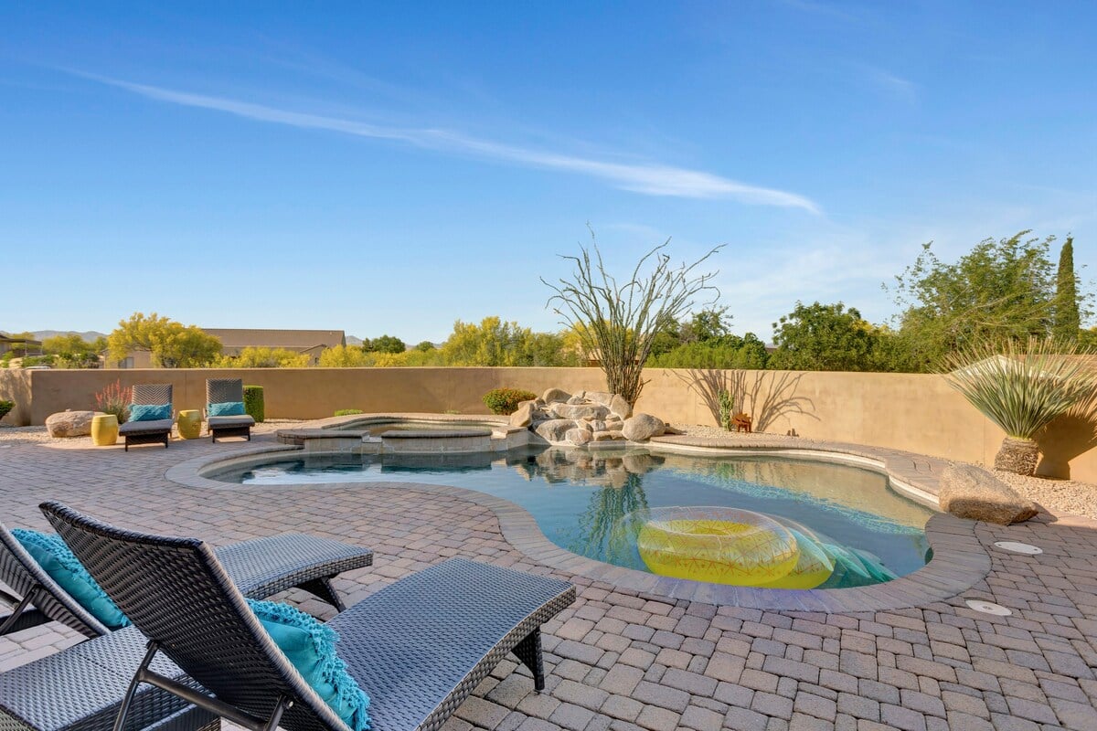 Arizona vacation rental with a pool