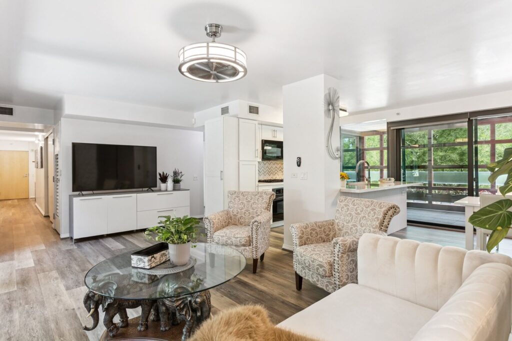 Living area in one of our Phoenix vacation rentals