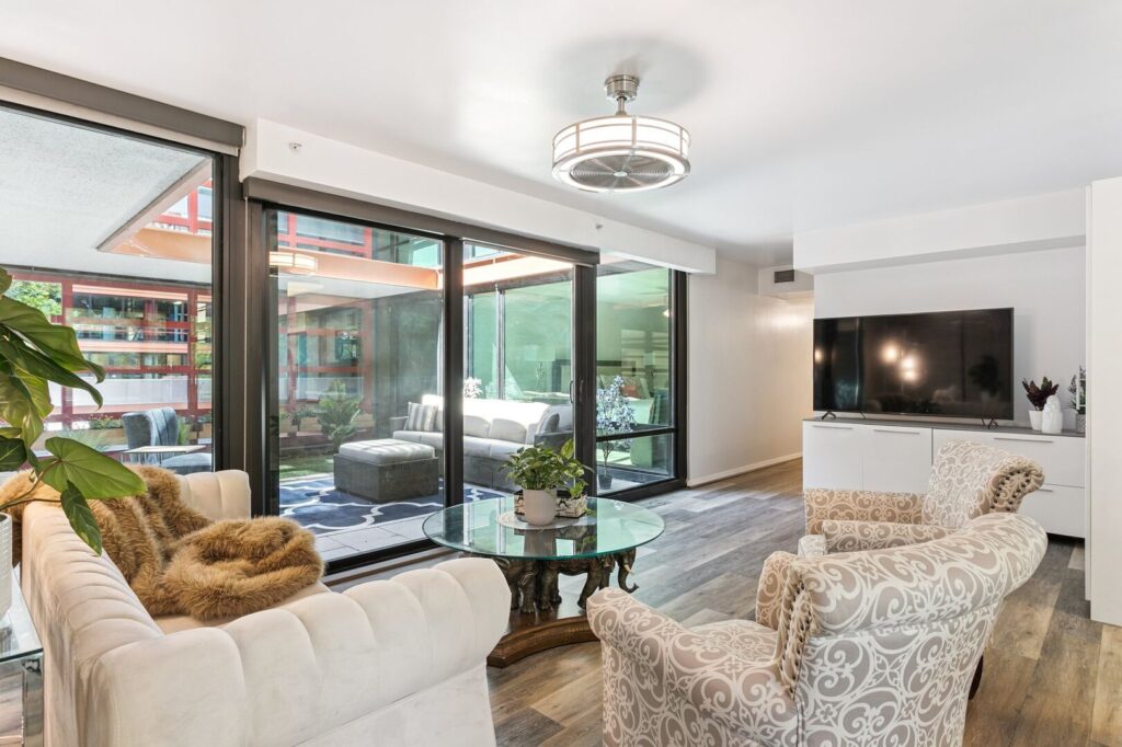 Living area in one of our Phoenix vacation rentals